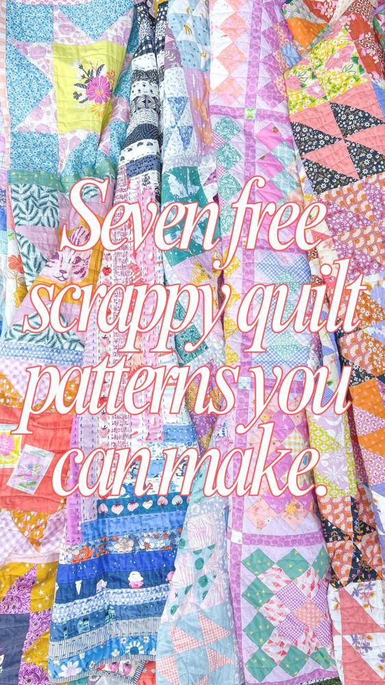 Scrappy Patchwork Quilt Patterns