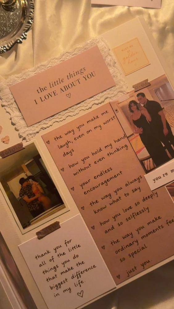 Sentimental Handmade Scrapbook Page Project