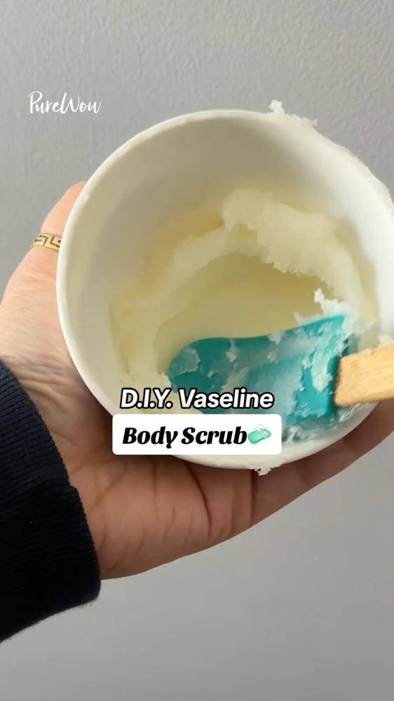 Simple Homemade Vaseline Body Scrub