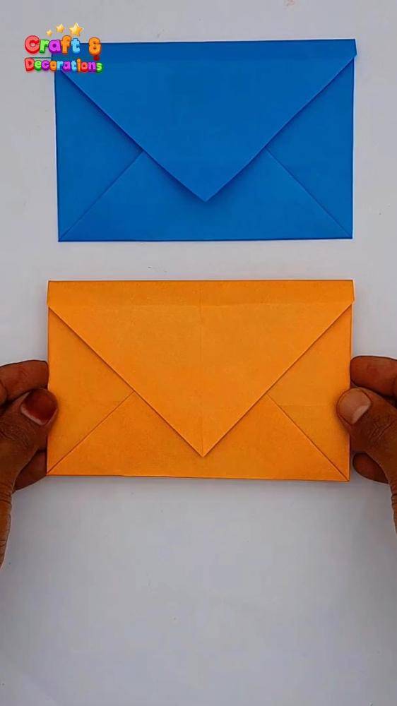 Simple Origami Envelope Craft