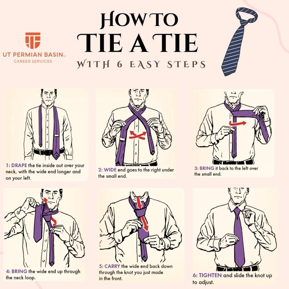 Simple Tie Knot Tutorial with 6 Easy Steps