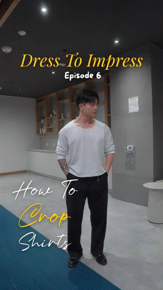 Stylish Shirt Cropping Techniques