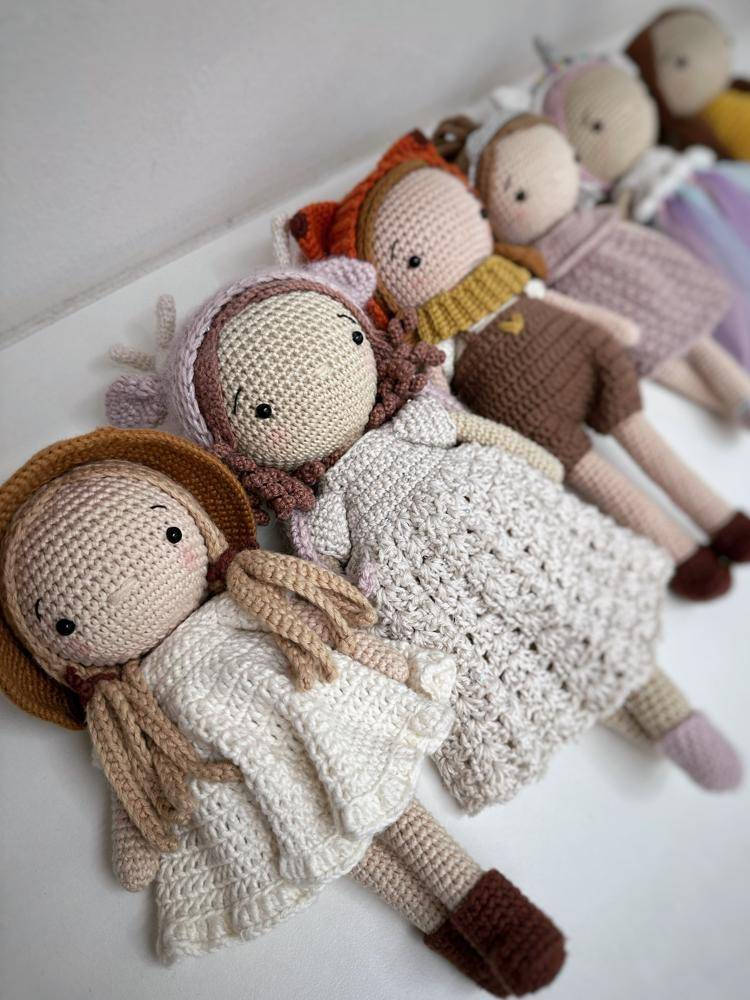 Sweet Crochet Doll Outfits