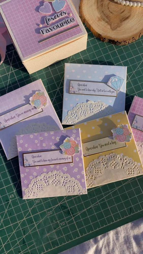 Sweet Handmade "Open When" Letter Craft Project