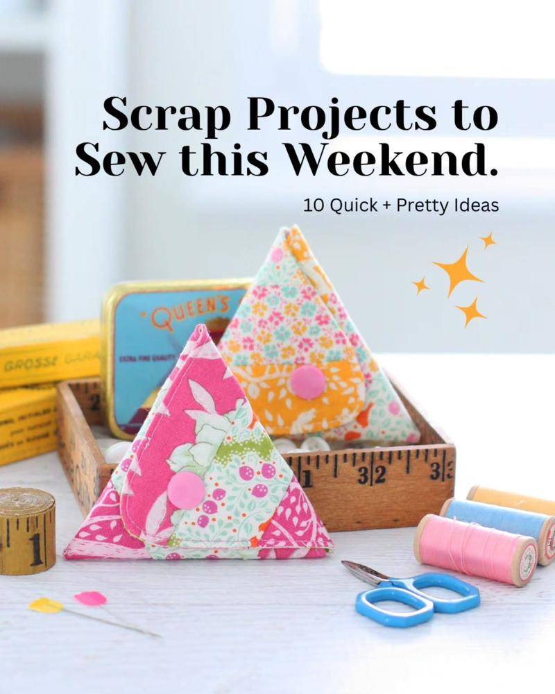 Sweet Triangle Pouch Sewing Project