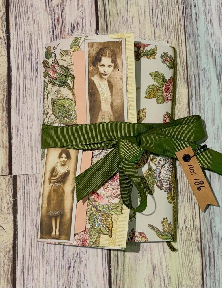 Vintage-Inspired Junk Journal with Photo Embellishments