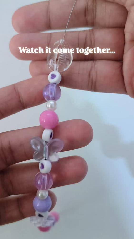 Whimsical Beaded Phone Charm Project