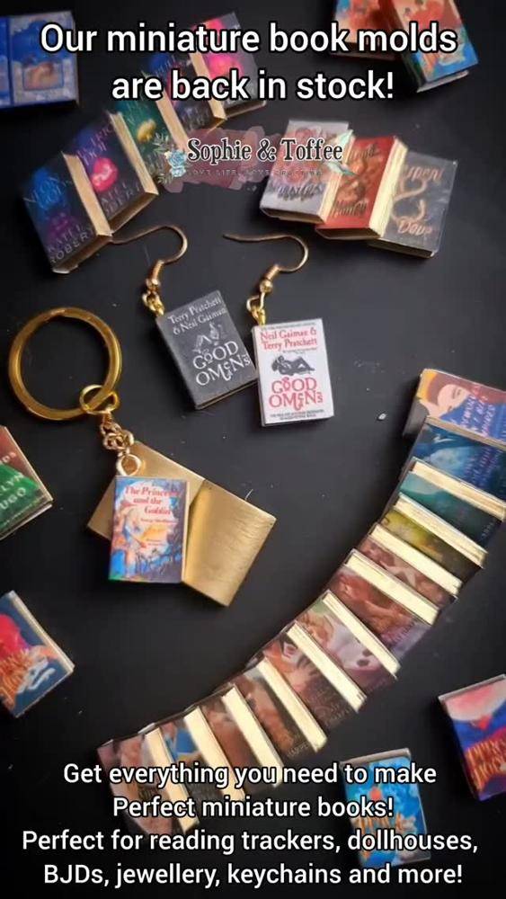 Whimsical Miniature Book Craft Project