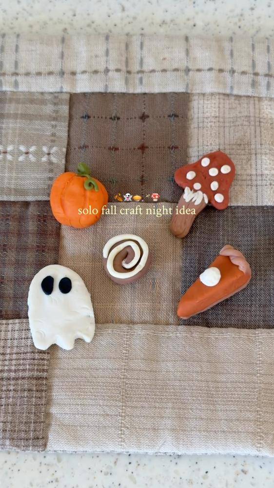 Whimsical Polymer Clay Fall Charms
