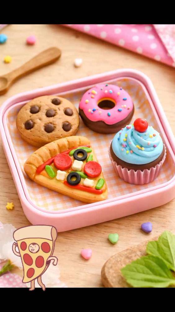 Whimsical Polymer Clay Food Creations