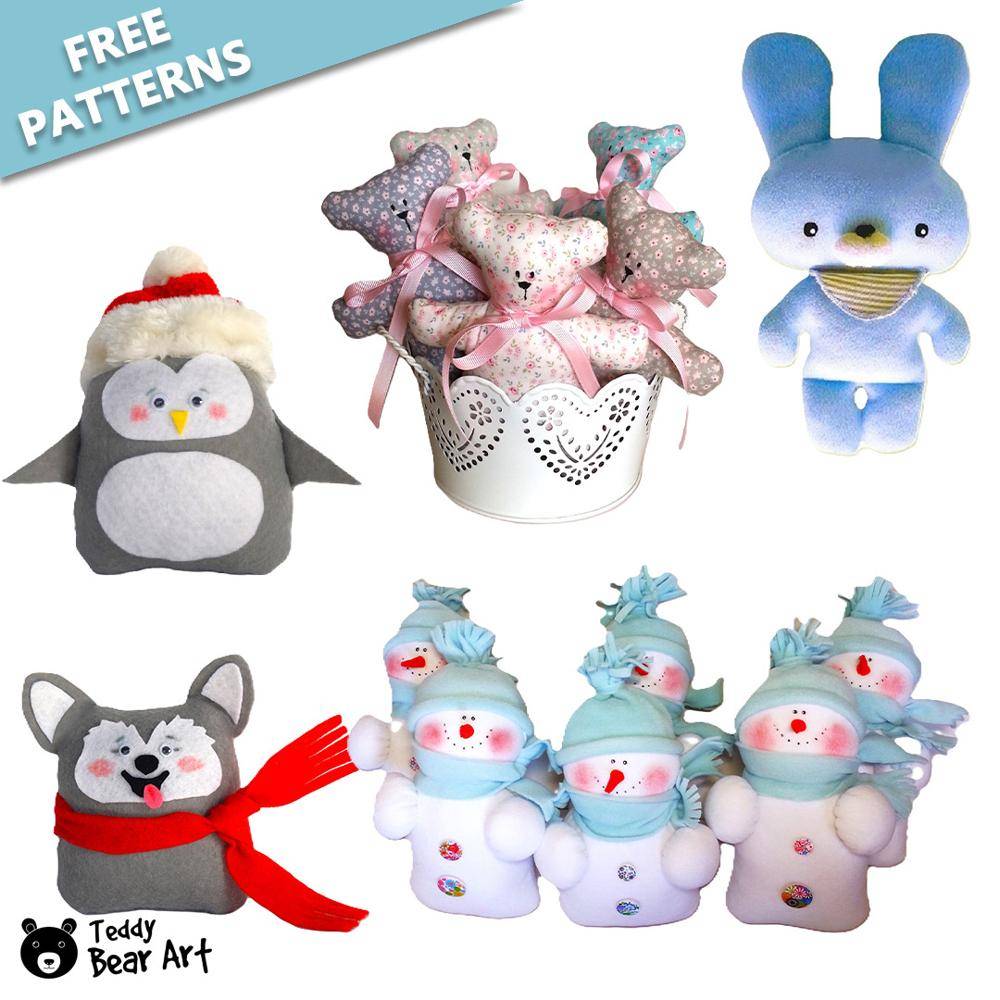 Whimsical Stuffed Animal Collection Craft